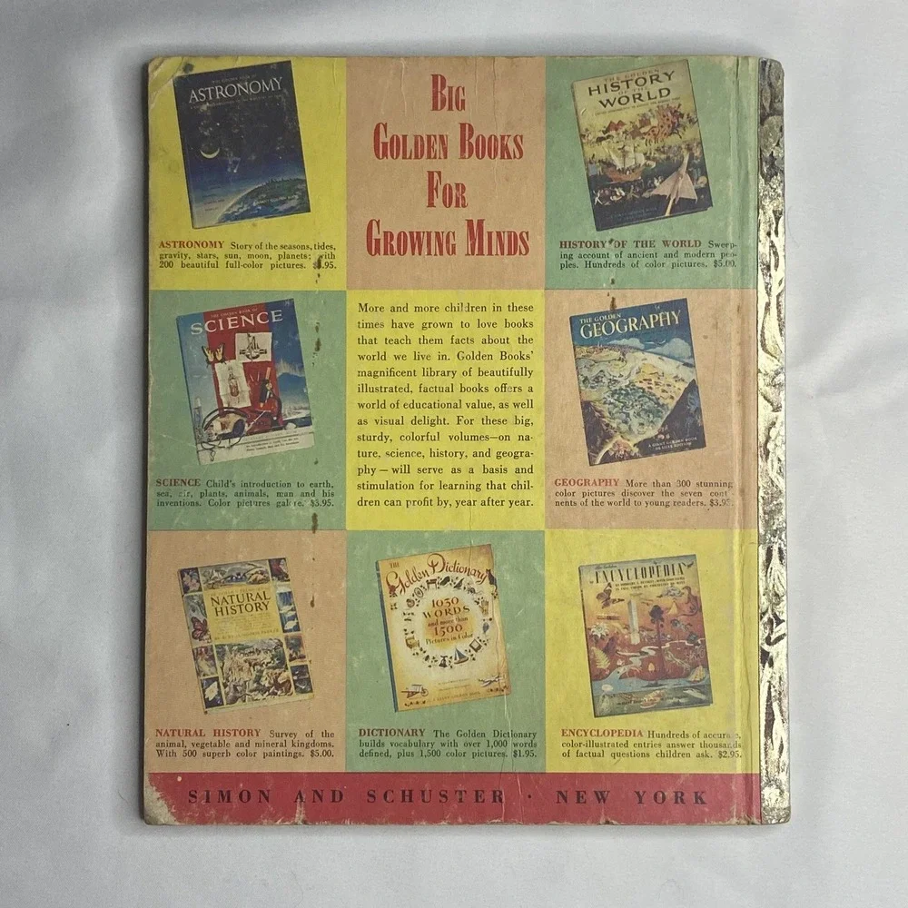 Vintage Little Golden Book GENE AUTRY AND CHAMPION 